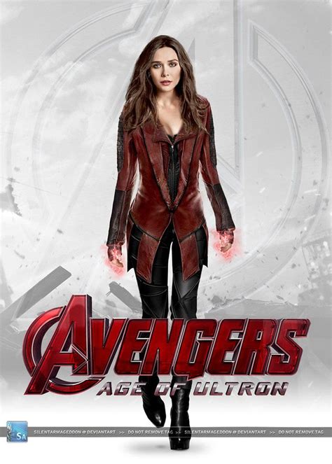 Avengers Age Of Ultron Scarlet Witch V By Silentarmageddon On