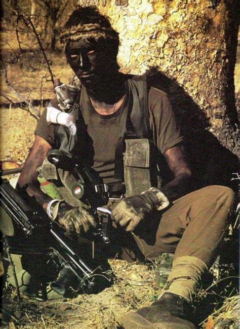 Peter Williams Of The South African Armys 32 Battalion During The