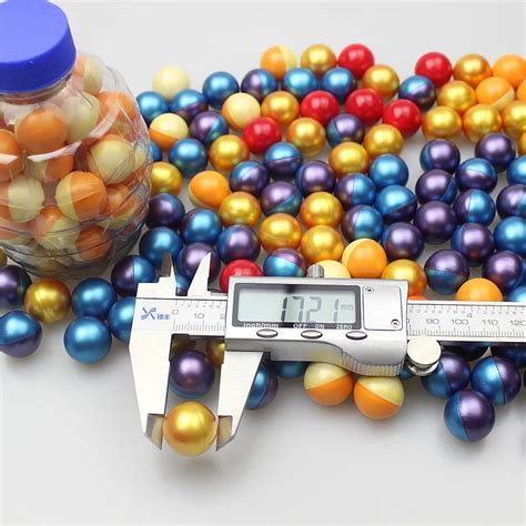 Wholesale 068 Caliber Colorful Round Gelatin And Peg Tournament