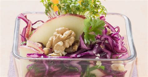 Rotkohl Apfel Salat Mit Waln Ssen Rezept Eat Smarter