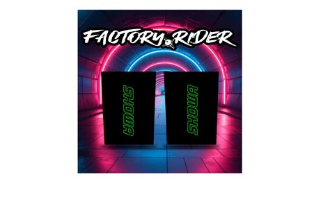 Showa Green Outline – factory Rider