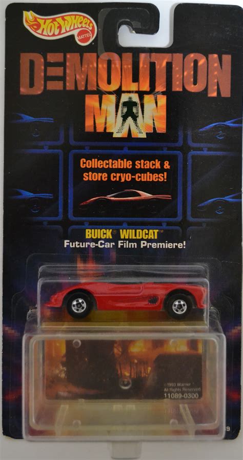 Buick Wildcat Red Hot Wheels Hw Demolition Man Series 1 64 Scale Collectible Die Cast Model Car