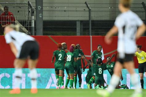 Barbra Banda, Zambia stun Germany in last game before World Cup - Just Women's Sports