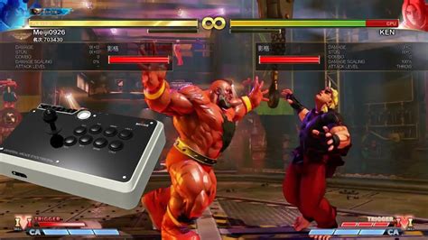 Street Fighter Vcharacter Training 1 Mayflash Arcade Stick F500 Elite Youtube