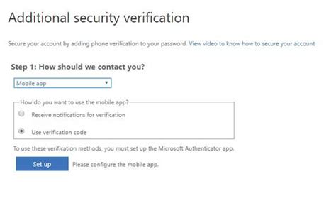 Set Up Your Microsoft 365 Sign In For Multi Factor Authentication