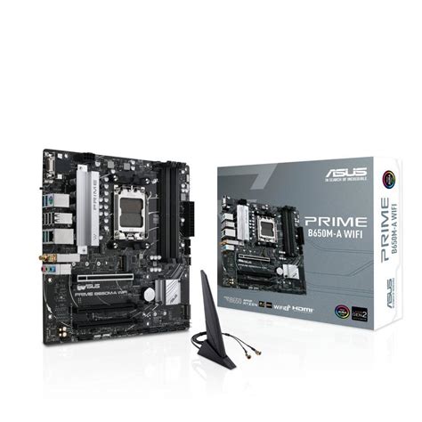 Placa Mãe Asus Prime B650M A AMD RYZEN RGB Wifi DDR5 AM5 VGA