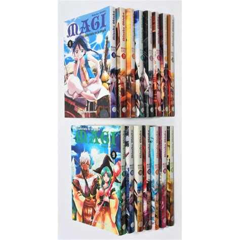 COLECCION MANGA MAGI 15 TOMOS BILBOTRUKE SEGUNDA MANO