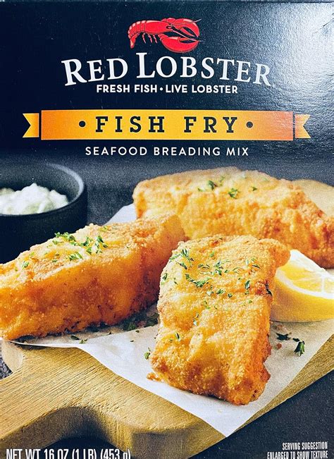 Red Lobster Fish Fry Seafood Breading 16 Ounces 2 Pack