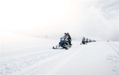 Langjökull Glacier Snowmobile Tour Iceland Adventure Tours