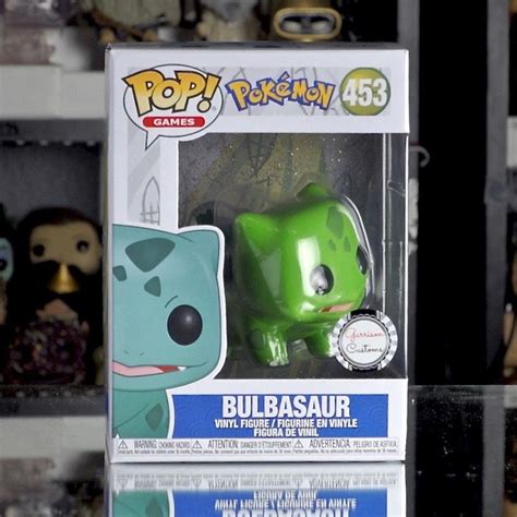 Shiny Bulbasaur Custom Funko Pok Mon Pop Vinyl Etsy