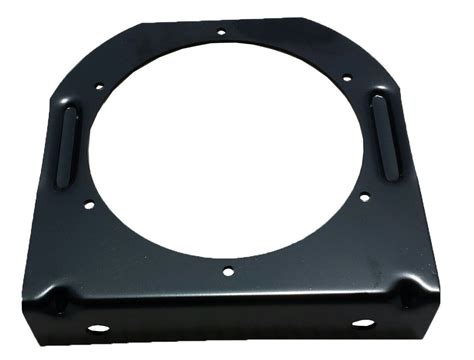 Black L Mounting Bracket with one Round Hole for 4" Light | eBay