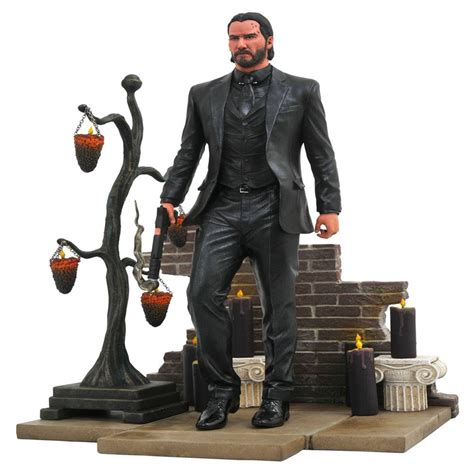 Diamond Select Toys Gallery John Wick Pvc Diorama Vaulted Collectibles