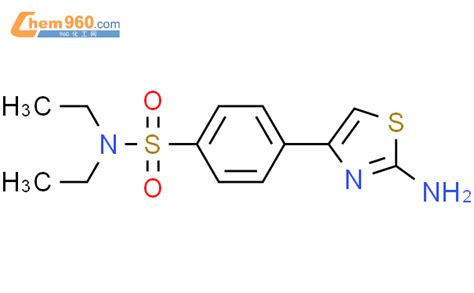 924043 38 9 4 2 Amino 1 3 Thiazol 4 Yl N N Diethylbenzene 1 Sulfonamidecas号 924043 38 9 4 2