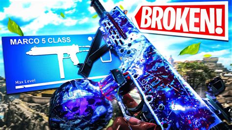 This MARCO 5 Is BROKEN In WARZONE Best MARCO 5 Class Setup YouTube