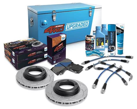 Bendix Ultimate 4WD Brake Upgrade Kit With 4 Inch Lift Without ABS To