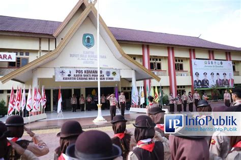 Infopublik Pramuka Kwarcab Hsu Buka Posko Karya Bakti Lebaran