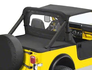 Bestop Jeep Wrangler Windjammer Black Denim 80028 15 80 95 Jeep CJ5