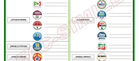 La Scheda Per Votare Alle Elezioni Regionali Dell Umbria Iltamtam It