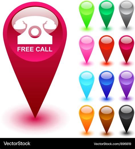 call button royalty  vector image vectorstock