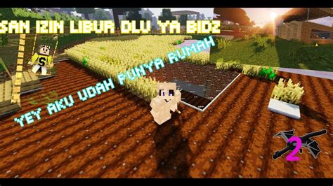 Membuat Pertanian Yang Sangat Luas Minecraft Survival Indonesia 2