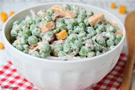 Easy Pea Salad Bitz And Giggles