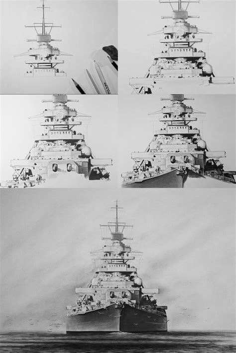 Work In Progress: Battleship Bismarck by RainerKalwitz on DeviantArt