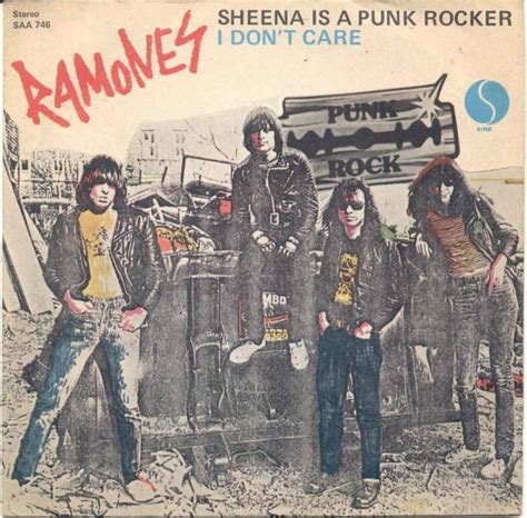 The Ramones - Sheena is a punk rocker [1977, Sire Records SAA 746│Italy ...