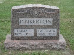 Emma E Schultz Pinkerton M Morial Find A Grave