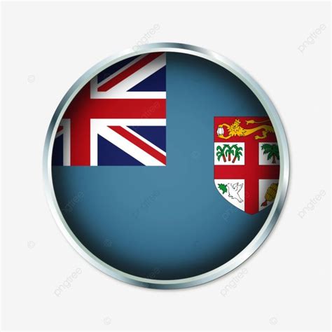 Fiji Round Flag Design Vector, Fiji, Fiji Flag, Fiji National Flag PNG ...