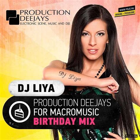 Dj Liya Pdjsru Macromusic Birthday Mix Liya Fran