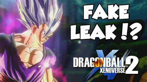 Don T Believe This New Dlc Leak Dragon Ball Xenoverse Youtube