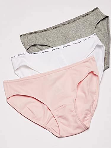 Calvin Klein Womens Cotton Stretch Logo Bikini Panties Multipack At