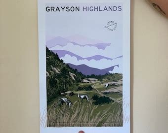 Grayson Highlands State Park Printable Topographic Map, Appalachian ...