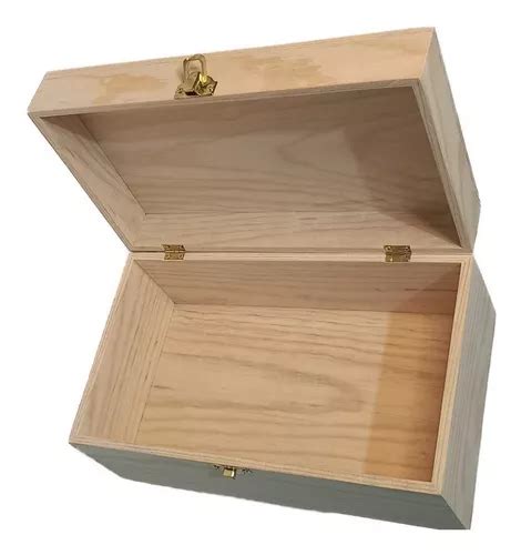 Caja Madera De Pino Natural X X Cm Dec Rala Tu Mismo Meses Sin