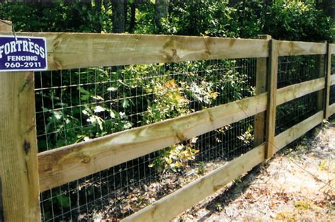 Commercial Wire And Rail Fencing Fortress Fencing