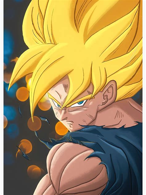 Goku Portrait Sticker For Sale By KalebVidal39 Redbubble