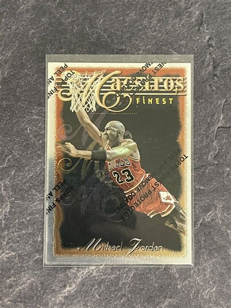 Michael Jordan マイケル ジョーダン 1996 Topps Finest Maestros ピール付き バスケットボール 売買