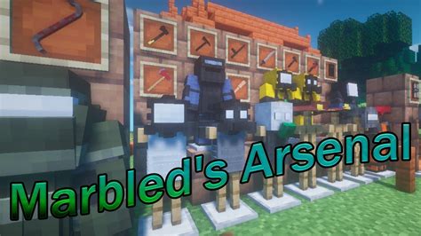 Marbled S Arsenal Mod In Minecraft YouTube