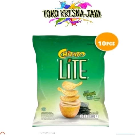 Jual Chitato Lite Nori Rasa Rumput Laut Seawed Netto Gr Shopee