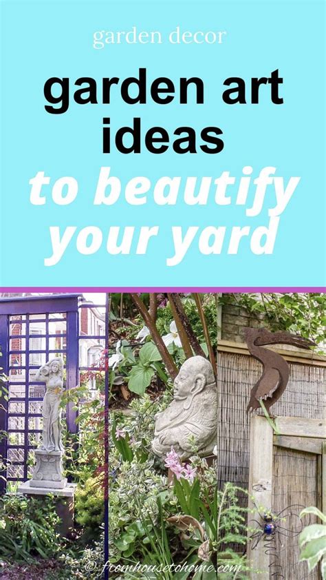 Garden Art Ideas That Will Beautify Your Outdoor Space