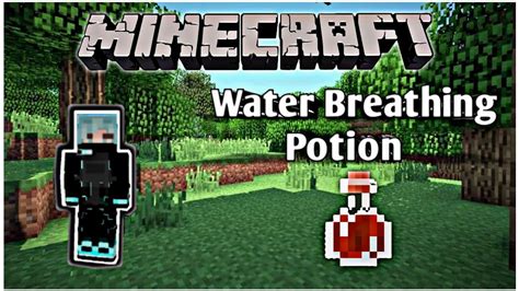 How To Make Water Breathing Potion Minecraft Pocket Edition Minecraft Minecraft Mcpe Youtube