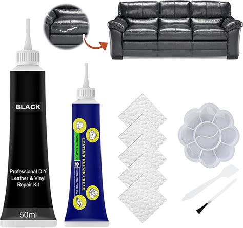 Amazon Fr Miioto Reparation Cuir Voiture Renovateur Cuir Kit