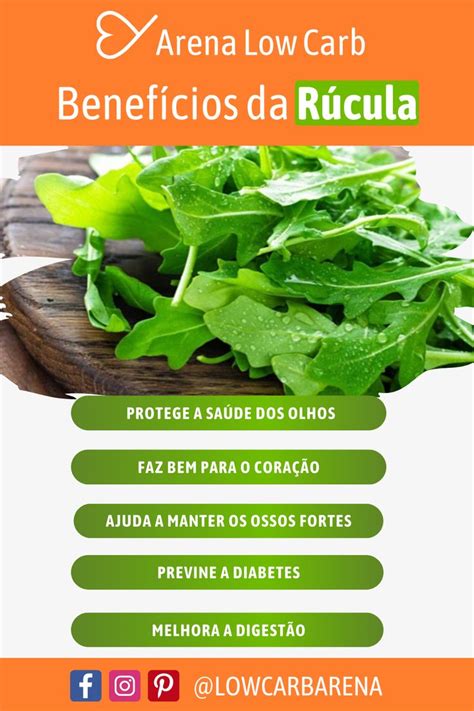 Benefícios Da Rucula Para A Saúde - Benefícios da Rúcula - 5 benefícios da rúcula. | Rúcula, Comidas ...