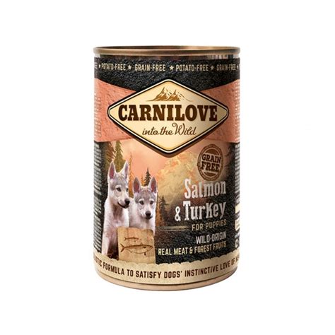 Carnilove Blikvoeding Puppy Zalm Kalkoen 100 Natuurlijk Voer