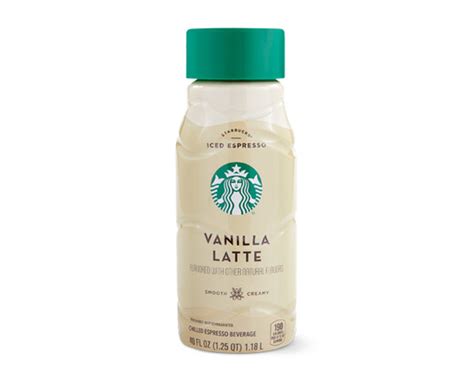 Starbucks Vanilla Latte Iced Coffee Fl Oz Aldi Us