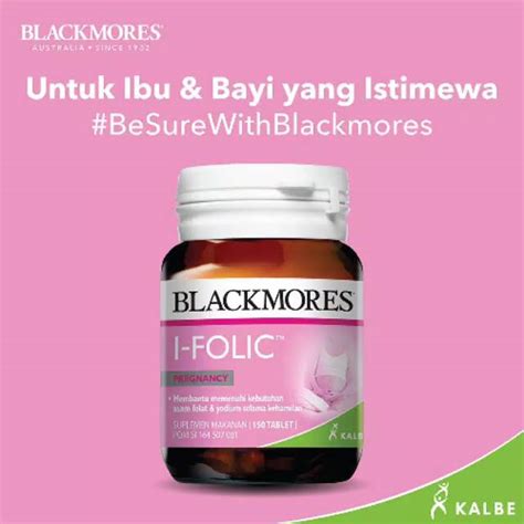 Jual Blackmores I Folic 150 Tablet Shopee Indonesia