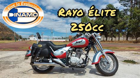 DINAMO RAYO ELITE 250cc REVIEW EN ESPAÑOL YouTube