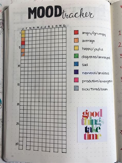 Free Printable Mood Tracker Bullet Journal Printable Word Searches