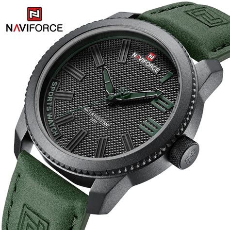 Naviforce Populaire Mannelijke Horloge Militaire Sport Shockproof