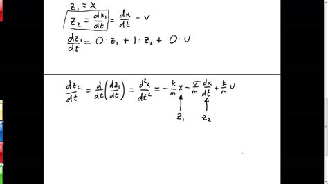 Solving A Second Order Differential Equation In Matlab Youtube